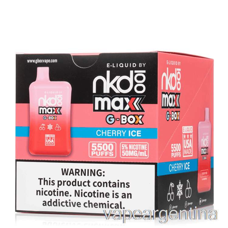 [paquete De 10] Gbox X Nude 100 5500 Vape Desechable Descartable